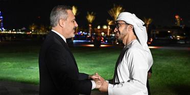 Bakan Fidan, BAE'li mevkidaşı AL Nahyan ile görüştü