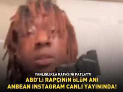 ABDli rapçi yanlışlıkla kafasını patlattı Rylo Hunchonun ölüm anı saniye saniye Instagram canlı yayınında