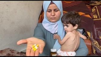 Gazzede bebekler açlığa doğuyor...