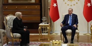 Son dakika haberi: Cumhurbaşkanı Erdoğan, Ayşe Ateş ile görüştü