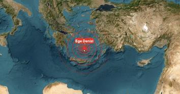 Ege beşik gibi! 4,8 büyüklüğünde deprem