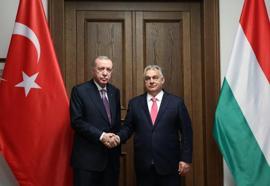 Cumhurbaşkanı Erdoğan, Orban'ı kabul etti