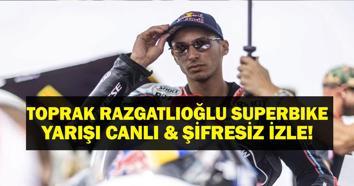 TOPRAK RAZGATLIOĞLU YARIŞI CANLI İZLE| Dünya Superbike Şampiyonası Toprak Razgatlıoğlu Yarışı Saat Kaçta, Hangi Kanalda İşte Toprak Razgatlıoğlu Yarışı Canlı İzleme Ekranı...
