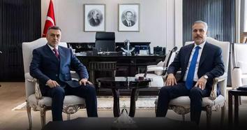 Dışişleri Bakanı Hakan Fidan, Basra Valisi ile görüştü