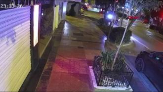 Feci kaza kamerada: Motosikletin çarptığı yaya hayatını kaybetti