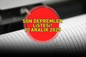 SON DEPREMLER LİSTESİ 13 ARALIK 2025 | Deprem mi oldu, nerede, kaç şiddetinde Kandilli Rasathanesi-AFAD açıkladı Malatya, Balıkesir, Muğla...