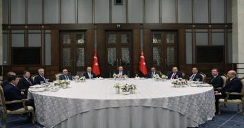 Yasama, yürütme ve yargı organlarının temsilcileriyle görüştü