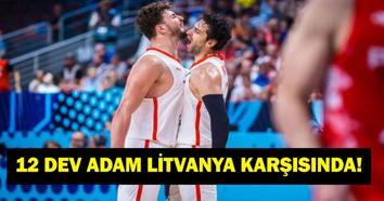 TÜRKİYE LİTVANYA BASKETBOL MAÇI CANLI İZLE: FIBA 2027 Dünya Kupası Elemeleri Türkiye Litvanya basketbol maçı hangi kanalda, saat kaçta 12 Dev Adam sahada
