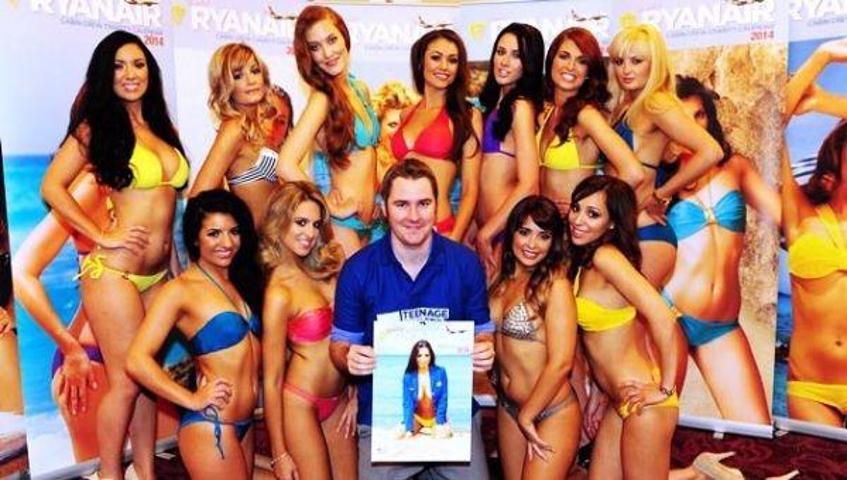 Ryanair hosteslerinin seksi takvim çekiminin perde arkası