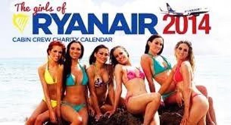 Ryanair hosteslerinin seksi takvim çekiminin perde arkası