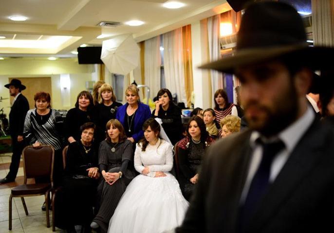 Böyle olur Ultra Ortodoks Yahudilerin düğünü