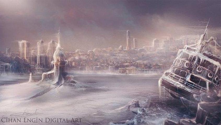 Kıyametin ardından İstanbul ve Ankara...