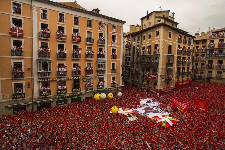 San Fermin festivali başladı
