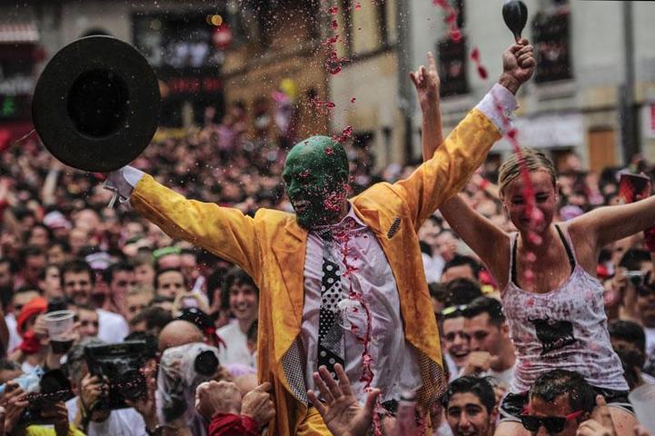 San Fermin festivali başladı