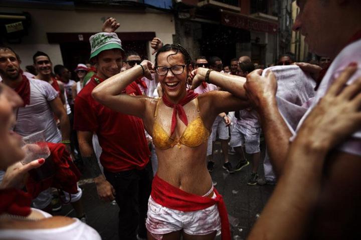 San Fermin festivali başladı