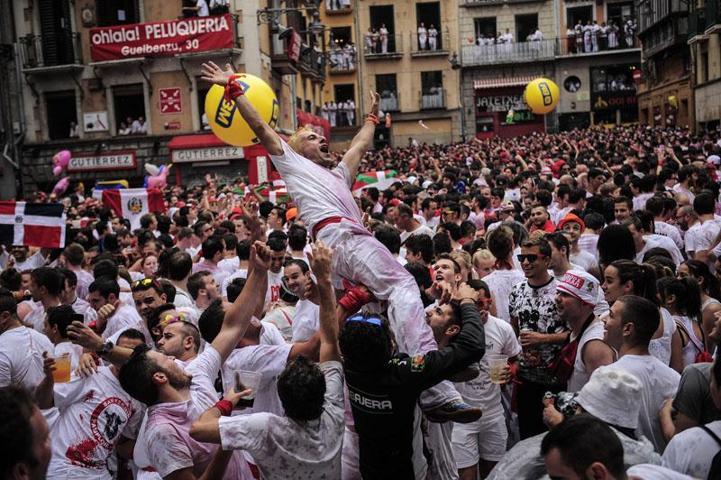 San Fermin festivali başladı