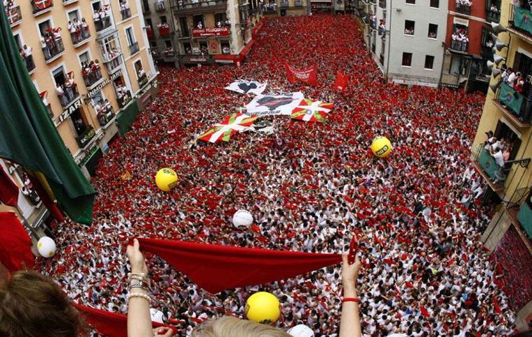 San Fermin festivali başladı