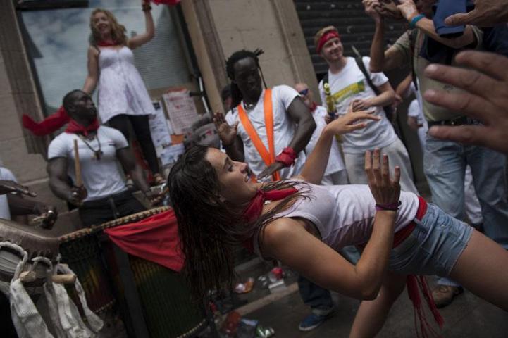 San Fermin festivali başladı