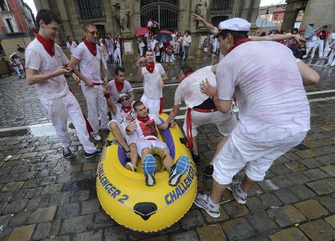 San Fermin festivali başladı