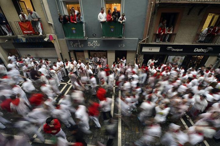 San Fermin festivali başladı
