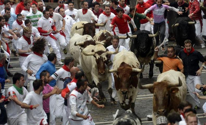 San Fermin festivali başladı