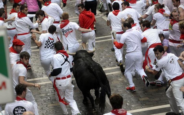 San Fermin festivali başladı