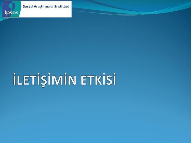 IPSOS Cumhurbaşkanlığı Seçimi Sandık Sonrası Araştırması