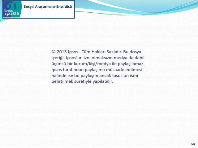 IPSOS Cumhurbaşkanlığı Seçimi Sandık Sonrası Araştırması