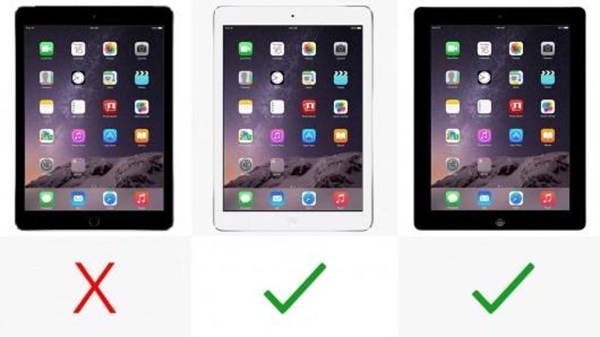iPad Air 2nin önceki iPadlerle karşılaştırması