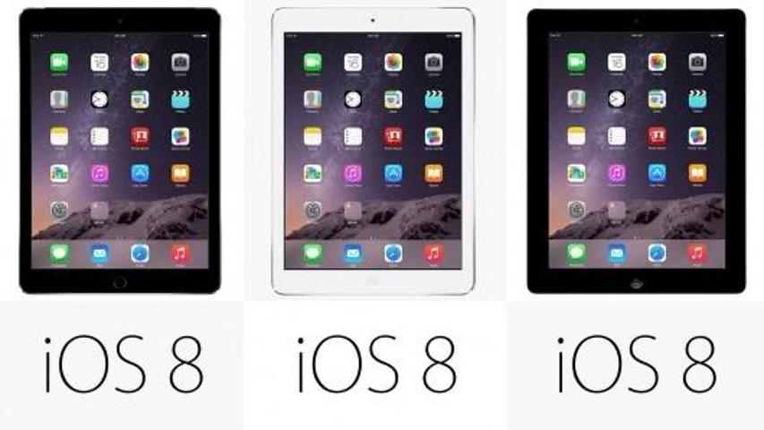 iPad Air 2nin önceki iPadlerle karşılaştırması