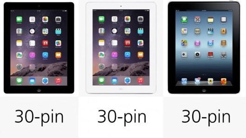 iPad Air 2nin önceki iPadlerle karşılaştırması