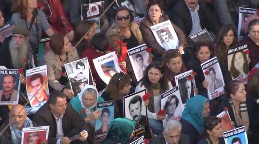 Cumartesi Anneleri 500. kez bir araya geldi