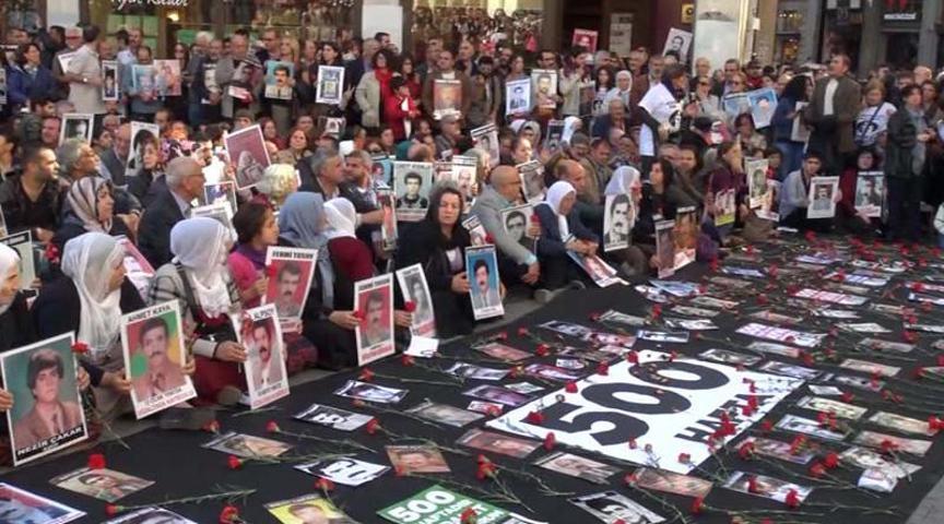 Cumartesi Anneleri 500. kez bir araya geldi