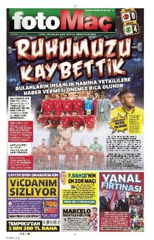Türk basınından caps gibi Türkiye - Brezilya manşetleri