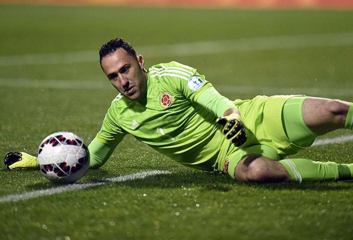 Fenerbahçenin radarındaki Ospina dün gece...