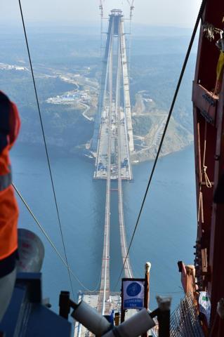 Üçüncü Köprüde sona 391 metre kaldı
