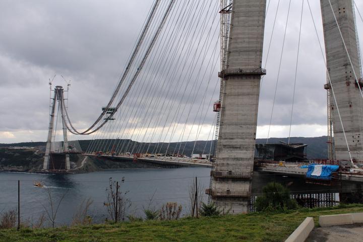 Üçüncü Köprüde sona 391 metre kaldı