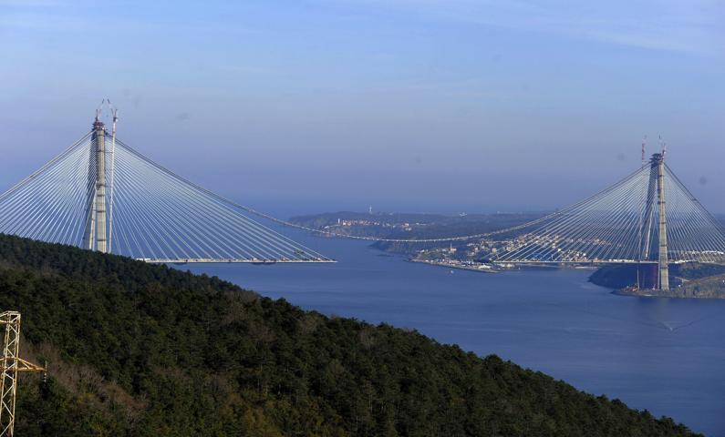 Üçüncü Köprüde sona 391 metre kaldı