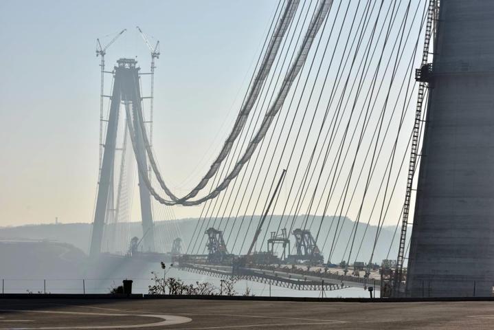 Üçüncü Köprüde sona 391 metre kaldı