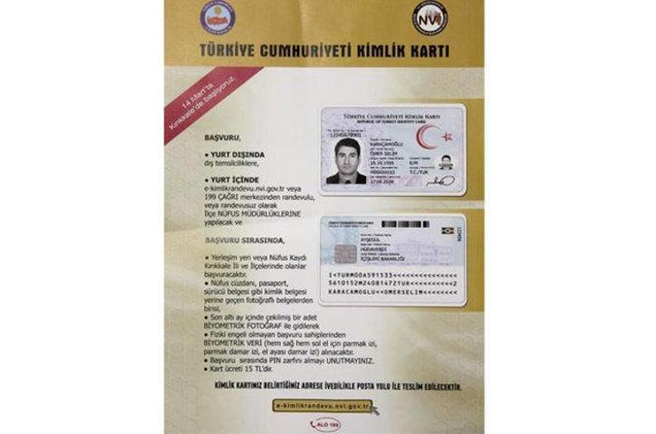 Yeni kimlik için randevu nasıl alınır