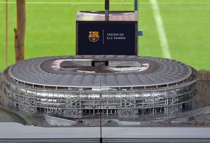 Barcelona yeni stat projesini tanıttı
