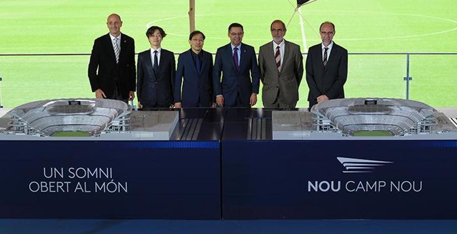 Barcelona yeni stat projesini tanıttı