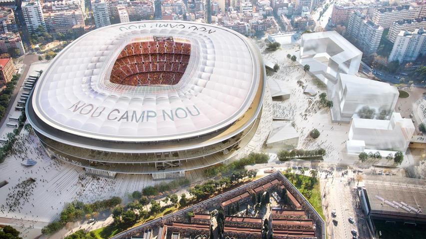 Barcelona yeni stat projesini tanıttı