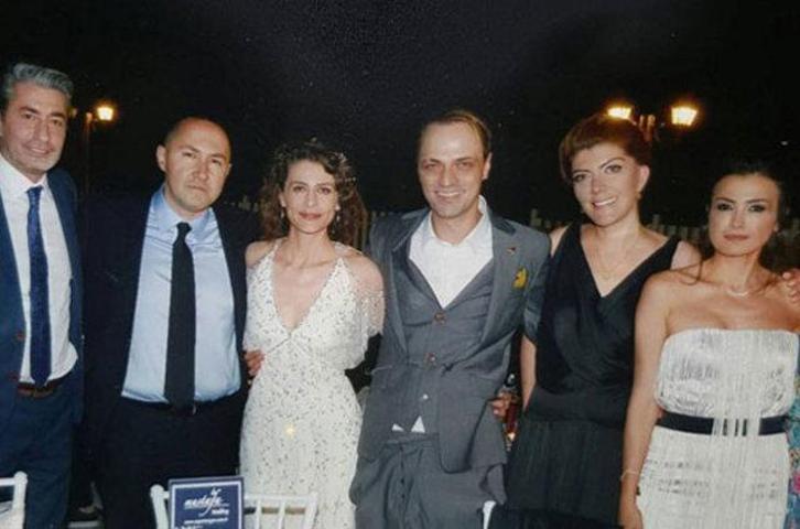 Ertan Saban ve Ebru Özkan evlendi