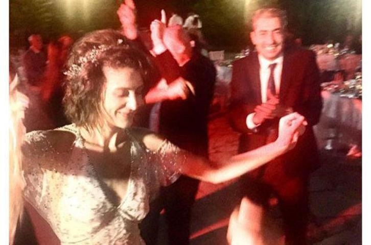 Ertan Saban ve Ebru Özkan evlendi