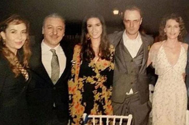 Ertan Saban ve Ebru Özkan evlendi