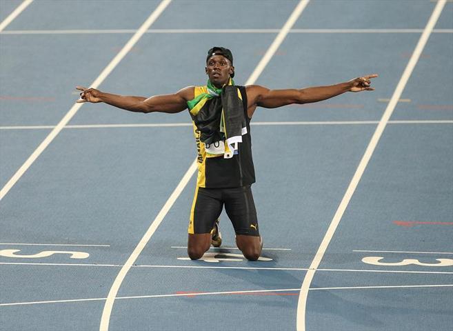 Usain Bolt tarih yazdı