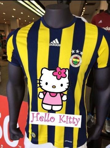 Fenerbahçe Hello Kittyle anlaşınca capsler