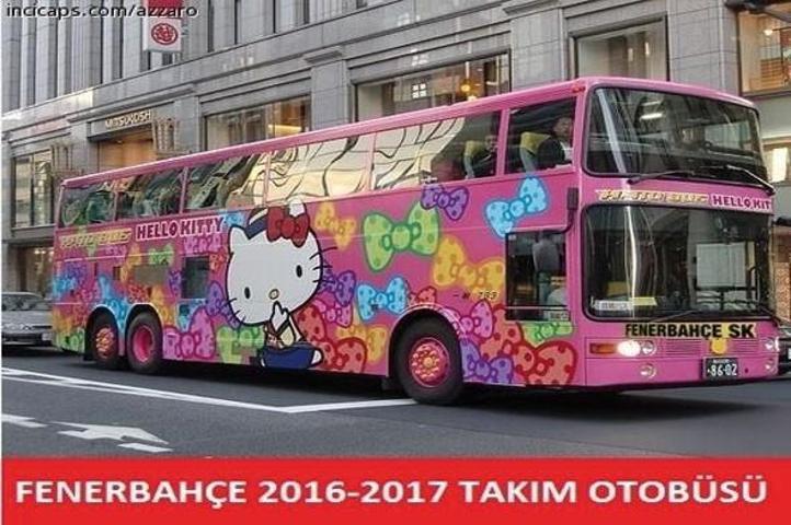 Fenerbahçe Hello Kittyle anlaşınca capsler