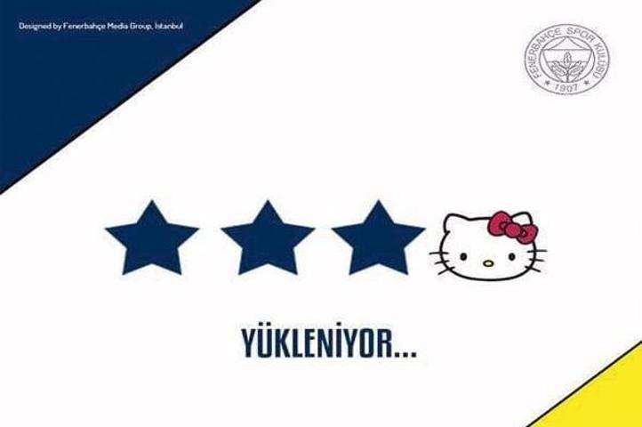 Fenerbahçe Hello Kittyle anlaşınca capsler